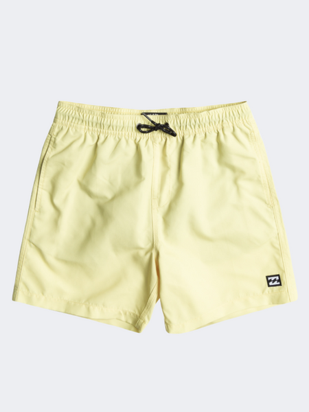 Billabong All Day Layback Men Beach Swim Short Sunny Yellow