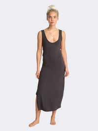 Billabong Take A Look Women Beach Dress Black Sands