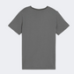 Puma Essentials Plus Logo Boys Lifestyle T-Shirt Mineral Grey