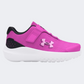 Under Armour Ginf Surge 4 Ac Infant-Girls Running Shoes Magenta/Black