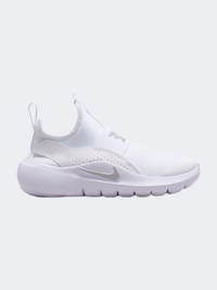 Nike Flex Runner 4 Ps-Girls Running Shoes White/Platinum Tint