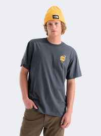 The North Face Gear Up Get Out Relaxed Men Lifestyle T-Shirt Anthracite Grey