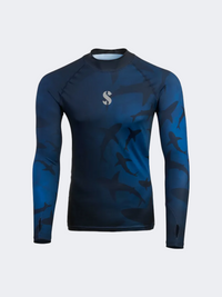 Scubapro T-Flex Upf 50 Longsleeve Men Diving Rashguard Shark