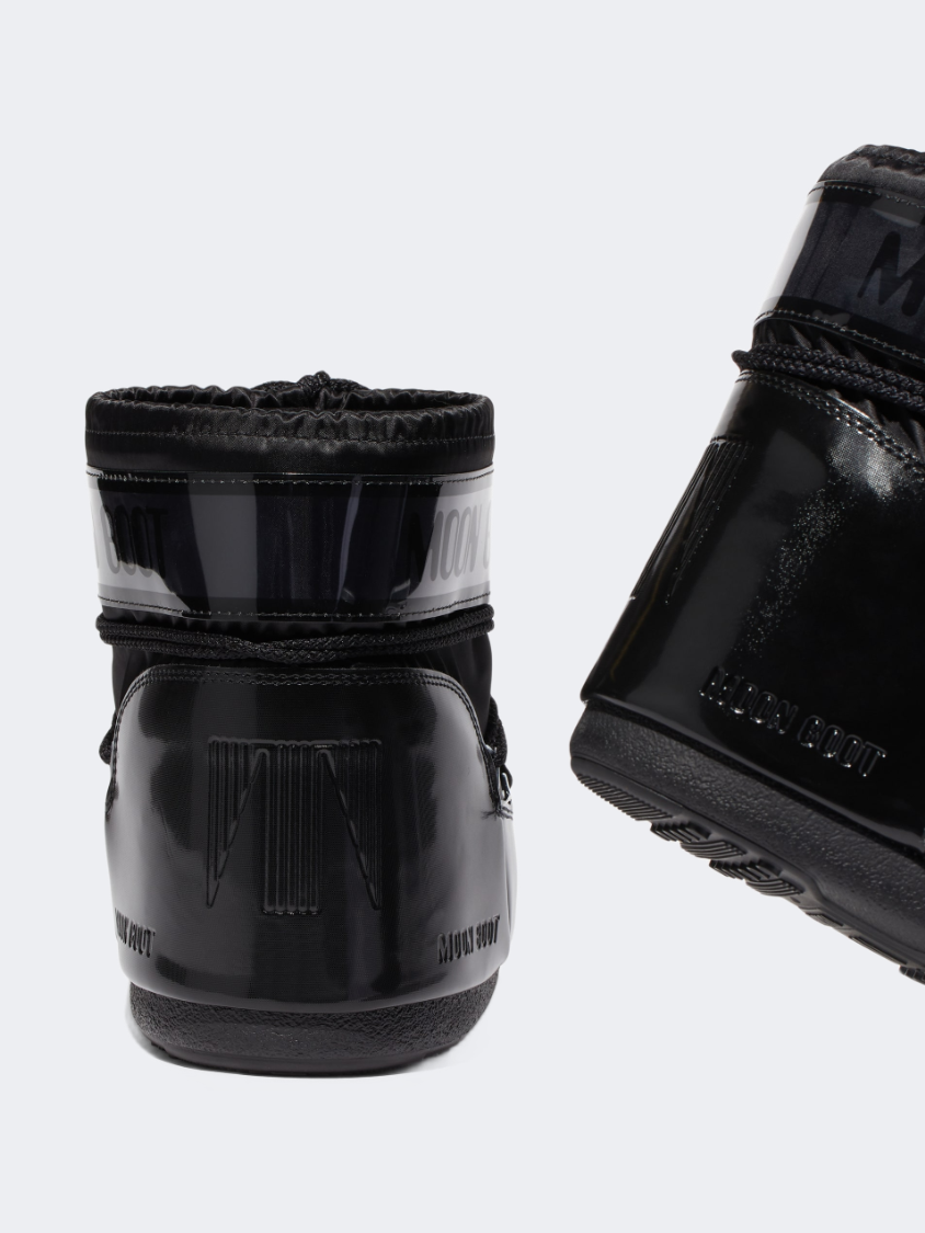 Moonboot Icon Low Glance Unisex After Ski Boot Black