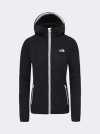 The North Face Zermatt Full Zip Women Lifestyle Hoody Black Heather