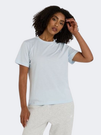 New Balance Sport Essentials Women Lifestyle T-Shirt Ice Blue