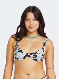 Billabong Shadow Tropic Kate Women Beach Bra Multicolor