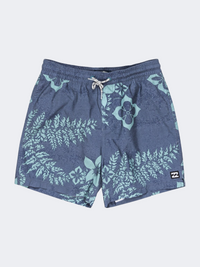 Billabong Vacay Layback Boys Beach Swim Short Glacier Blue
