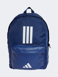Adidas Clsc Bars 3S Unisex Sportswear Backpack Dark Blue/White