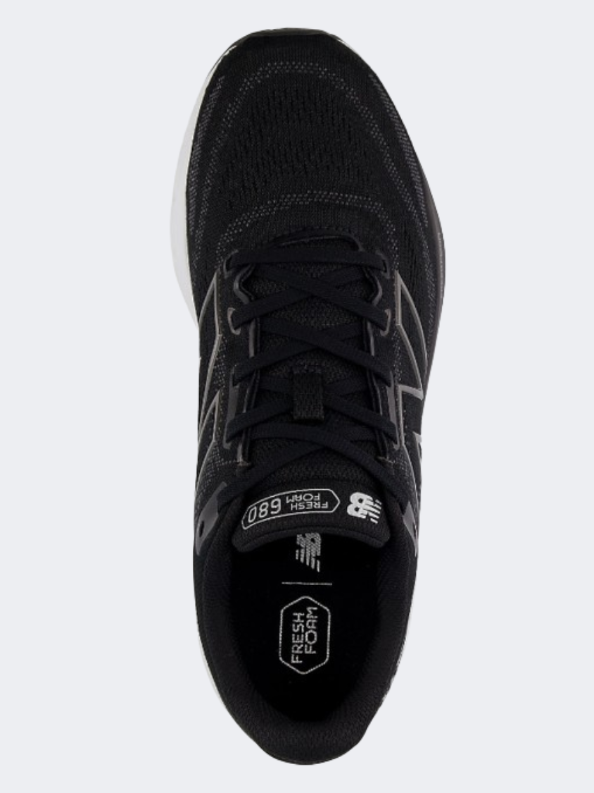 New Balance 680 Men Running Shoes Black Magnet