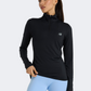 New Balance Sport Quarter Zip Women Performanc Long Sleeve Black