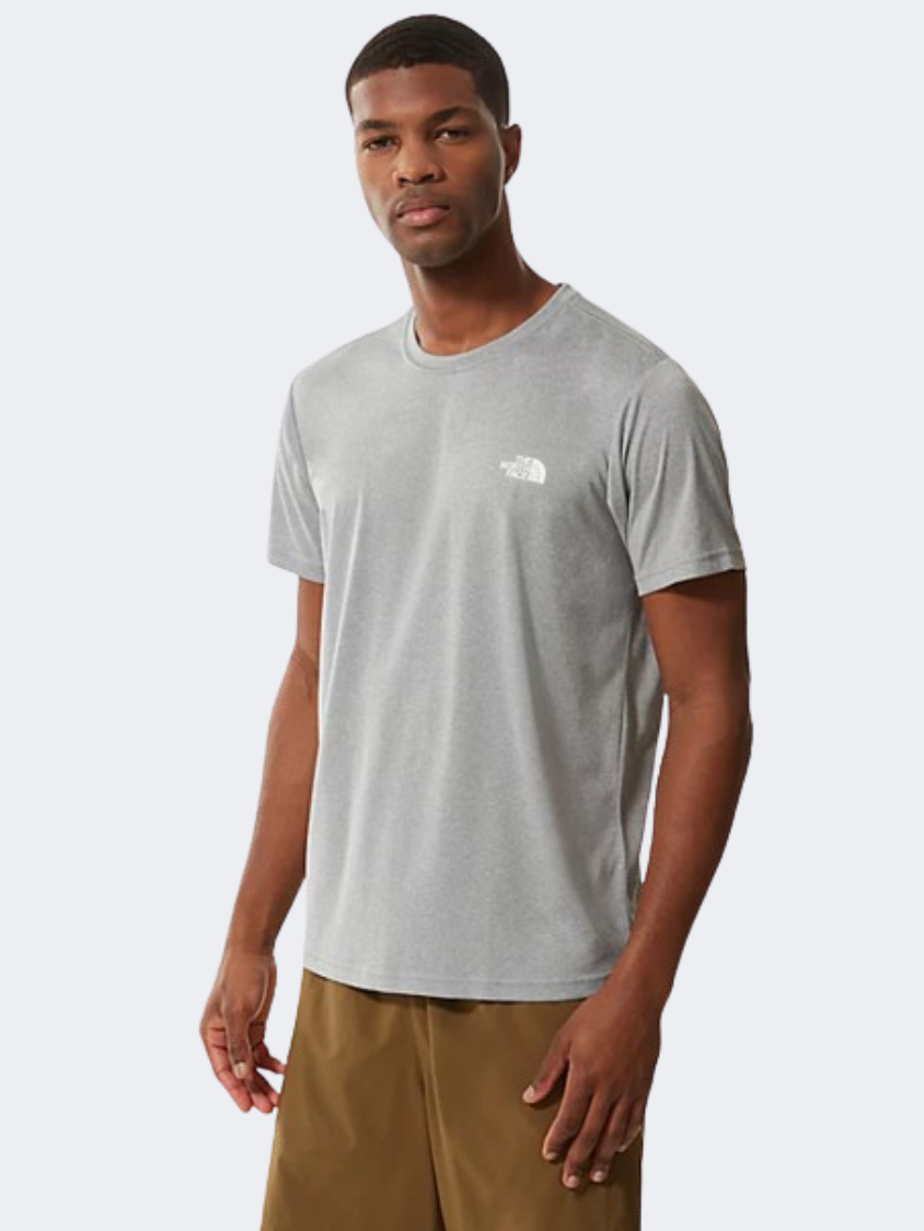 The North Face Reaxion Amp Men Hiking T-Shirt Mid Grey Heather