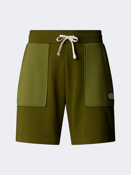 The North Face Terry Regular Men Lifestyle Short Forest Olive