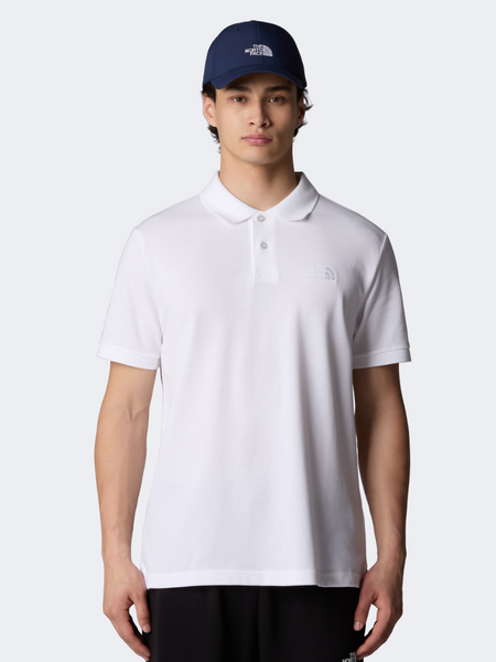 The North Face Essential Men Lifestyle Polo Short Sleeve White