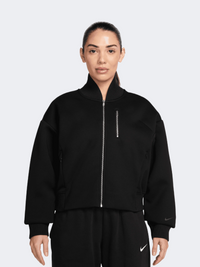 Nike Sportswear  Modern Fleece Destroyer Women Lifestyle Jacket Black/Anthracite