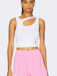 On Studio Cut Out Women Training T-Shirt White