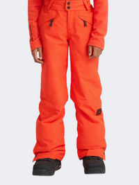 ONeill Hammer Boys Skiing Pant Paprika Flame