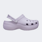 Crocs Classic Platform Clog Women Lifestyle Slippers Mauve Mist