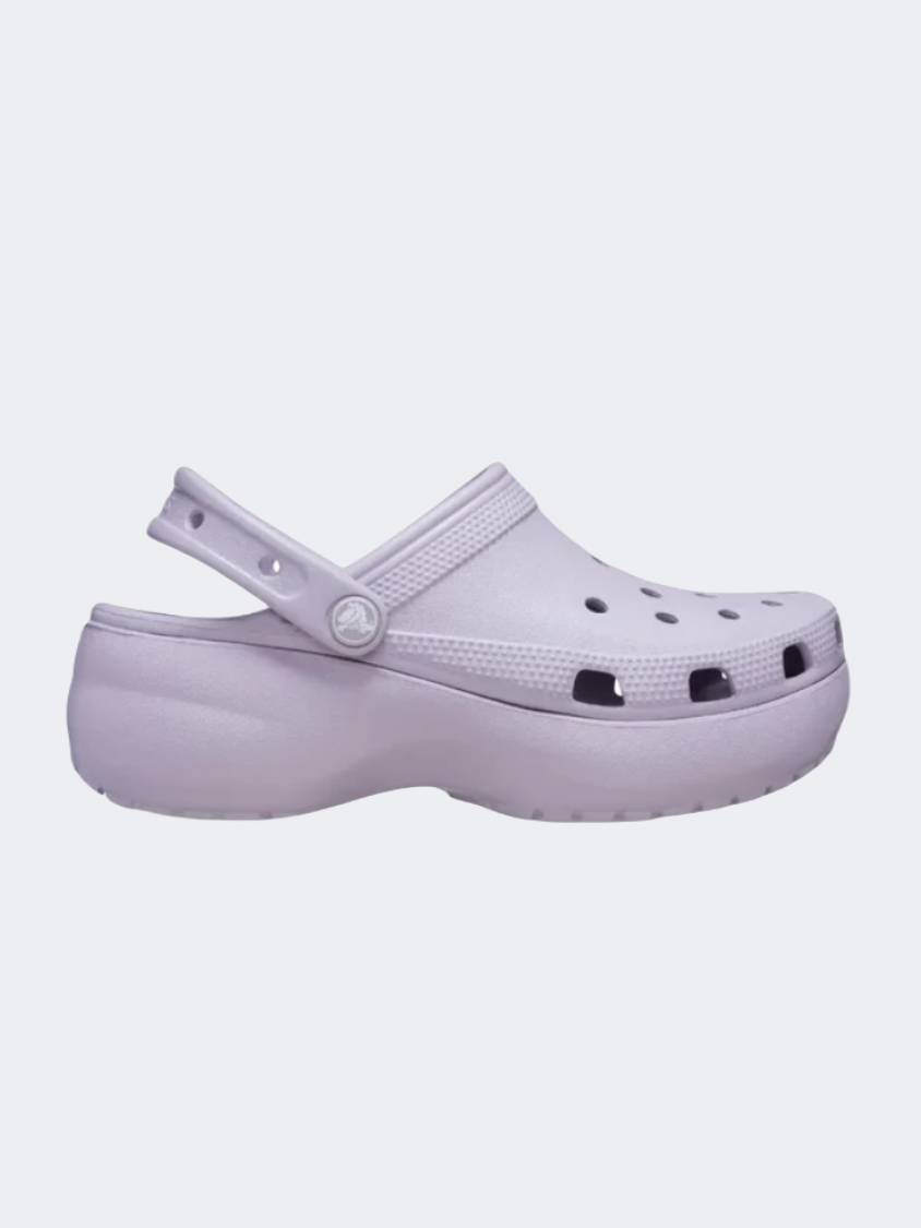 Crocs Classic Platform Clog Women Lifestyle Slippers Mauve Mist