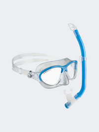 Cressi Moon + Top Combo Kids Swimming Set Blue/Clear
