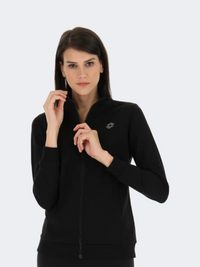 Lotto Msc Full Zip Women Lifestyle Track Top Black