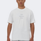 New Balance Iconic Collegiate Graphic Men Lifestyle T-Shirt  White