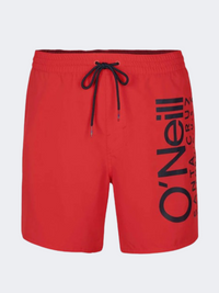 ONeill Original Cali 16 Inch Men Beach Swim Short High Risk Red