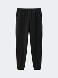 Erke Knitted Cropped Women Lifestyle Pant Black