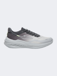 Erke Cushioning Men Running Shoes Light Grey/Charcoal
