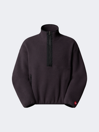 The North Face Red Box 1/2 Zip Fleece Men Lifestyle Long Sleeve Obsidian