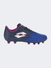 Lotto Solista 700 Ix FG Men Football Shoes Dress Blue