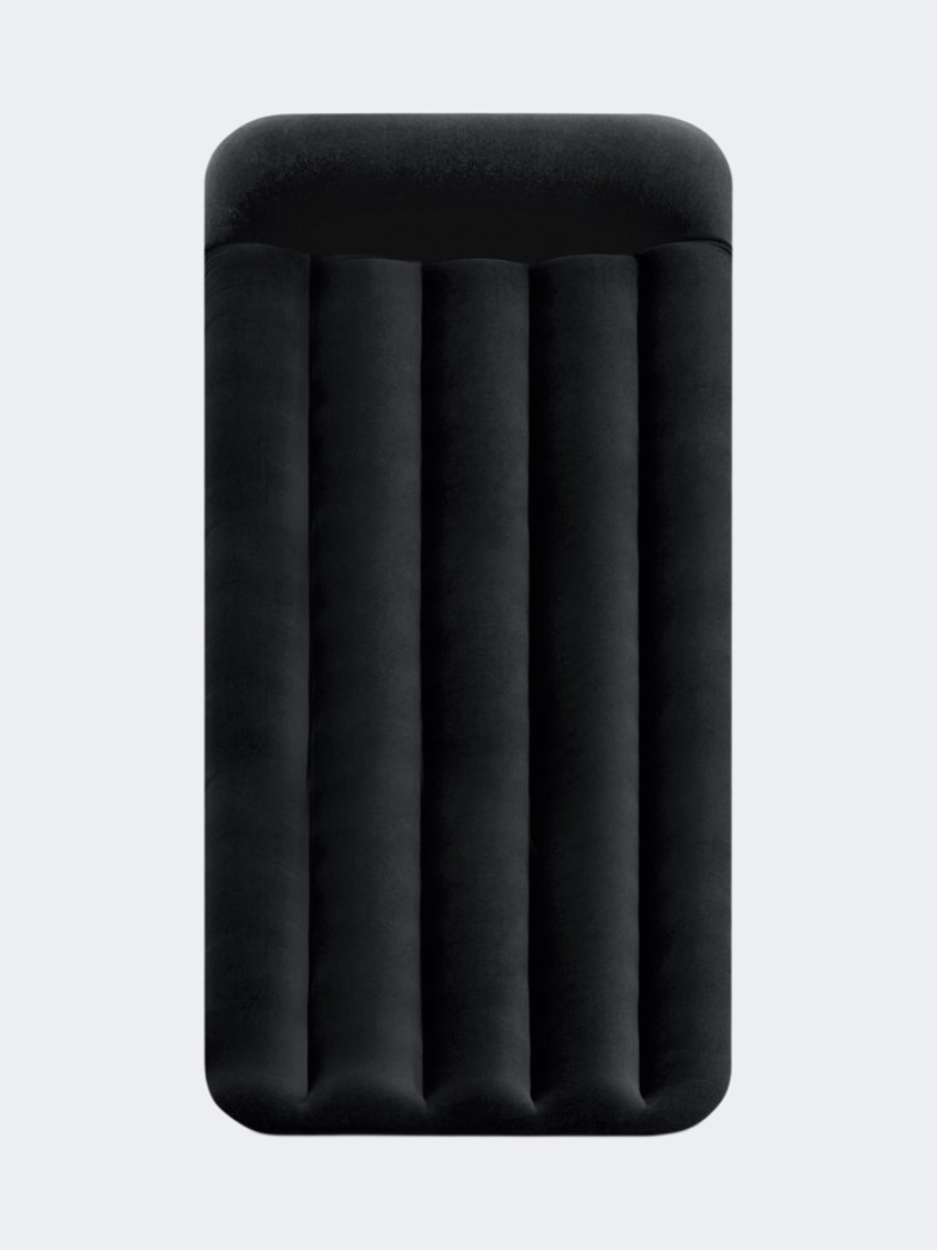 Intex Twin Pillow Airbed Fiber-Tech 99 X 191 X 42 Cm Beach Mats Black