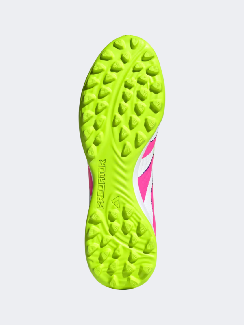 Adidas Predator League Tf Men Football Shoes White/Pink/Lemon