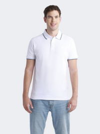 Lotto Classica Men Lifestyle Polo Short Sleeve White