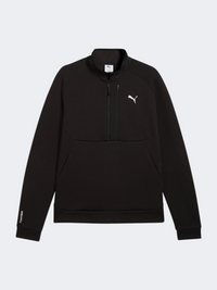 Puma Pumatech Half Zip Men Lifestyle Sweatshirt Black
