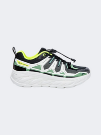 Erke Kids-Boys Outdoor Shoes Black/White/Dark Grey