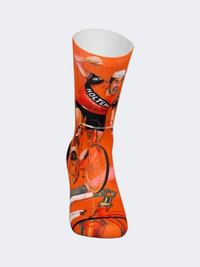 Pacific Merckx Unisex Cycling Sock Orange