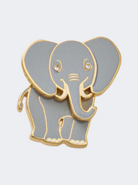 Crocs Enamel Elephant Unisex Lifestyle Pins Multicolor