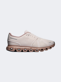 On Cloud 6 Women Lifestyle Shoes Oyster/Biscuit