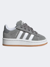 Adidas Campus 00S Comfort Closure Elastic Lace Infant-Boys Originals Shoes Grey/White/Gum