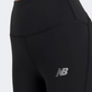 New Balance Sleek High Rise 25 Inch Women Performance 7/8 Tight Black