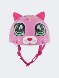 Raskullz Astro Cat Girls Biking Helmet Pink