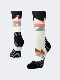Stance Tri Wool Mid Crew Unisex Performance Sock Black