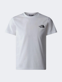 The North Face Simple Dome Boys Lifestyle T-Shirt White