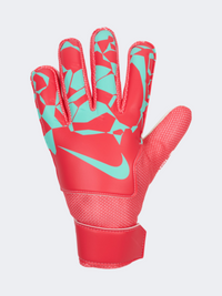 Nike Match Jr Boys Football Gloves Ember Glow/Green