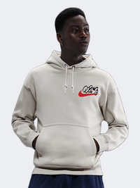 Nike Solo Swoosh Men Lifestyle Hoody Light Orewood Brown