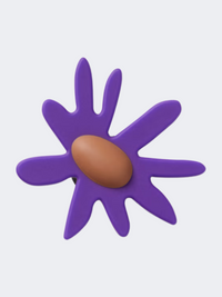 Crocs Purple Crafted Daisy Unisex Lifestyle Pins Multicolor