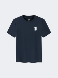 Erke Men Tennis T-Shirt Dark Blue