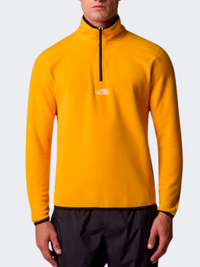 The North Face Glacier Embroid Logo Men Lifestyle Fleece Summit Gold