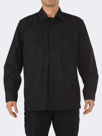 5-11 Ripstop Tdu Men Tactical Shirt Black